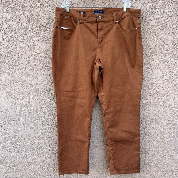 Talbots Simply Flattering Ankle Jeans Womens‎ Plus Size 20W Contemporary Casual - Picture 1 of 10